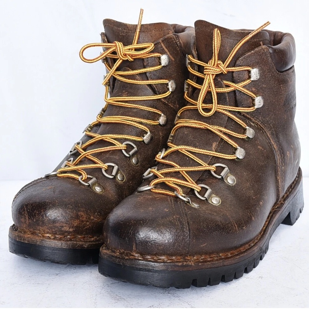Vintage Raichle leather hiking boots